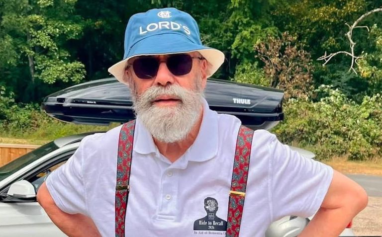 Triumph: Norman Hyde 81 mérföldes jótékonysági túrája
