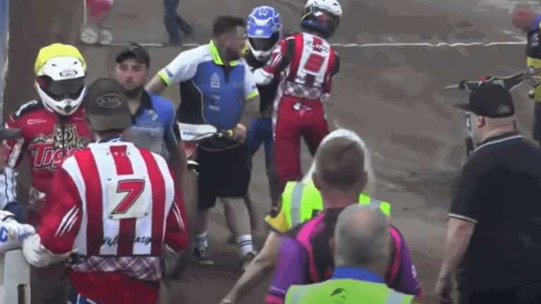 Speedway versenyző Harris reagál a taposási vádakra