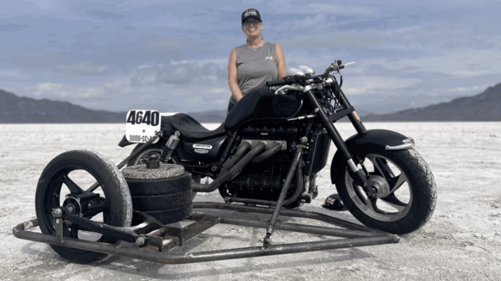 Landei sebességrekord: Liane Langlois 146,3 mph-val állított csúcsot 2 Landei sebességrekord: Liane Langlois 146,3 mph-val állított csúcsot