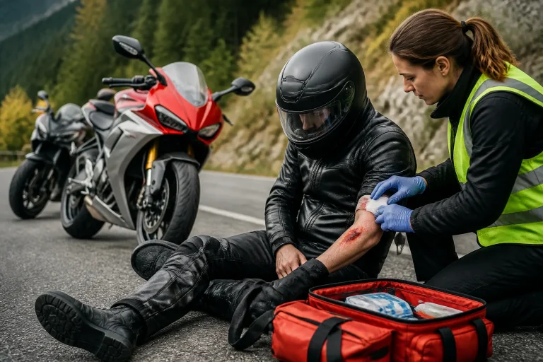 Motoros elsősegély: amit túrán tudni kell