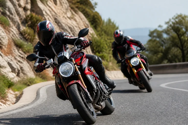 Motoros kanyarodási technika: biztosabb túrák